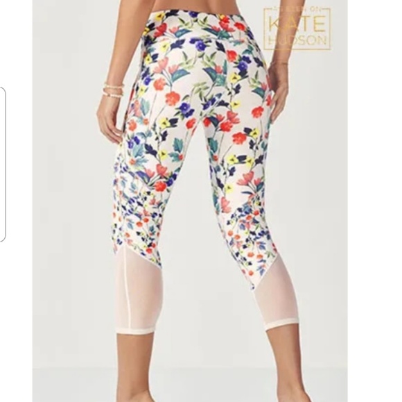 Fabletics Pants - Fabletics Floral Legging Capris